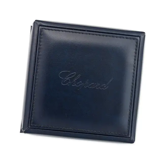 CHOPARD, A LADIES HAPPY SPORT WRISTWATCH, in stainless steel, the polished round case with smooth