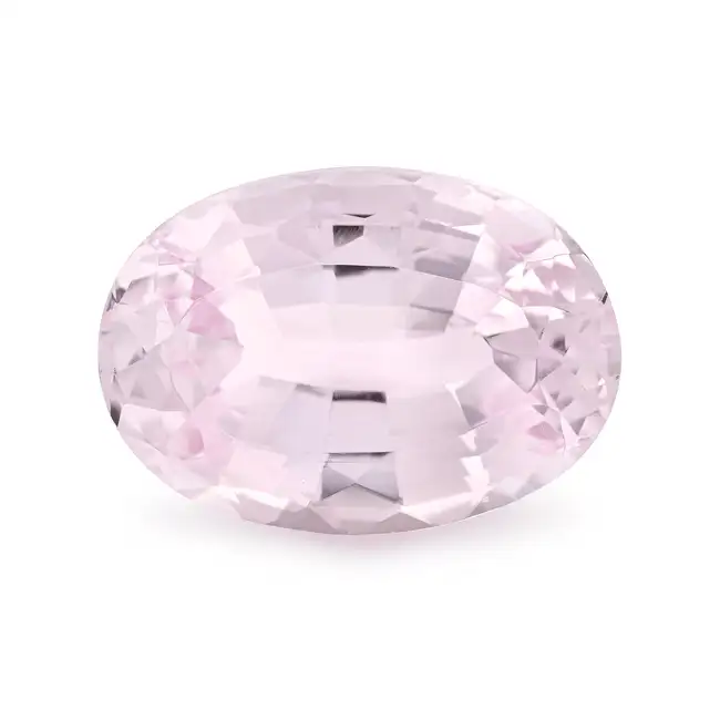 AN UNMOUNTED 9.11 CARAT KUNZITE cushion cut, 9.11 carats.