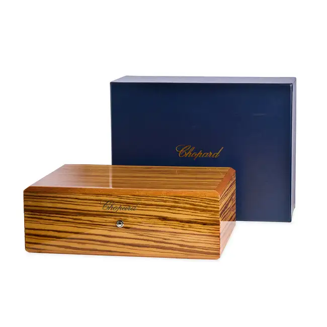 CHOPARD, A LADIES MONTE CARLO WRISTWATCH, in stainless steel and gold, case with diamond set