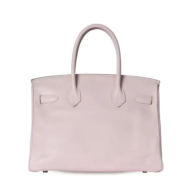 NO RESERVE - HERMÈS ROSE DRAGEE SWIFT BIRKIN 30 BAG  Condition grade C+.  Rose Dragee Swift