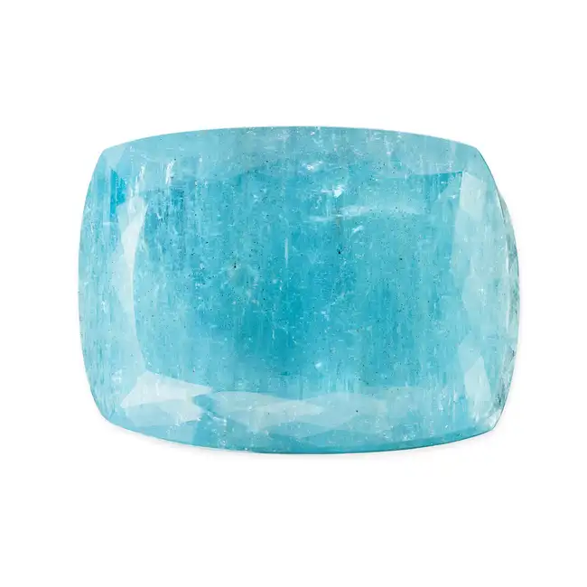 A REMARKABLE UNMOUNTED 346.45 CARAT AQUAMARINE cushion cut, 346.45 carats.