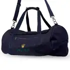 NO RESERVE - ROLEX, A BLUE CANVAS DUFFLE BAG Dark blue canvas exterior with canvas handles, a