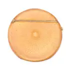 NO RESERVE - FABERGE, A RARE ANTIQUE CIRCULAR JEWELLED AND ENAMELLED VESTA CASE, ST PETERSBURG