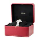 CARTIER, A BALLON BLEU AUTOMATIC WRISTWATCH, ref. WSBB0062, in stainless steel, the rounded case