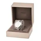 CHAUMET, A LIENS DE CHAUMET AUTOMATIC WRISTWATCH, in stainless steel, the rounded polished case with