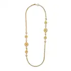 CHANEL, A CRYSTAL MEDALLION NECKLACE comprising a curb link chain with six Chanel medallions