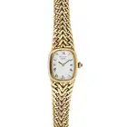 NO RESERVE - VAN CLEEF & ARPELS, A LADIES BRACELET WRISTWATCH, in 14 carat yellow gold, the