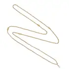 AN ANTIQUE GOLD GUARD CHAIN SAUTOIR NECKLACE in 9ct yellow gold, comprising a row of fancy links