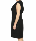 CHANEL, A BLACK WOOL DRESS