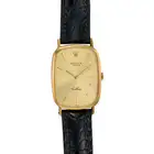 ROLEX, A VINTAGE CELLINI WRISTWATCH, ref. 4113, in 18ct yellow gold, the tonneau shaped case with