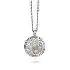 CARRERA Y CARRERA, A BLACK AND WHITE DIAMOND YIN AND YANG PENDANT NECKLACE the pendant designed as