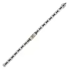 MARZO, A FINE ART DECO ONYX AND DIAMOND COCKTAIL WATCH the rectangular dial with Arabic numerals,