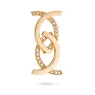AN ARTICULATED DIAMOND RING / PENDANT in 18ct rose gold, designed as a band ring, convertible to a