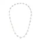 CHAUMET, A FINE ANTIQUE DIAMOND RIVIERE NECKLACE, EARLY 20TH CENTURY in platinum, comprising a row