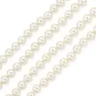 NO RESERVE - CHANEL, 2010 FALL COLLECTION A FAUX PEARL LARIAT NECKLACE comprising a single row of