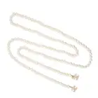 NO RESERVE - CHANEL, 2010 FALL COLLECTION A FAUX PEARL LARIAT NECKLACE comprising a single row of