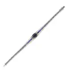 ATTR. MAUBOUSSIN, AN ART DECO SAPPHIRE AND DIAMOND BRACELET set with an oval cut sapphire of