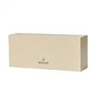NO RESERVE - ROLEX, A WATCH TRAVEL CASE Brown leather exterior with tonal stitching, a heat