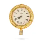 NO RESERVE - AN ENAMEL POCKET WATCH set with an enamel portrait of 'The Swing' by Jean-Honore