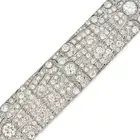 AN IMPORTANT FRENCH ART DECO DIAMOND BRACELET, CIRCA 1925 in platinum and 18ct white gold,