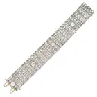 AN IMPORTANT FRENCH ART DECO DIAMOND BRACELET, CIRCA 1925 in platinum and 18ct white gold,