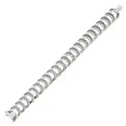 CARTIER, A DIAMOND C DE CARTIER BRACELET in 18ct white gold, comprising a row of C shaped links,