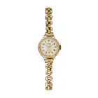 NO RESERVE - ARIA, A VINTAGE WRISTWATCH the circular watch face with Arabic and baton hour