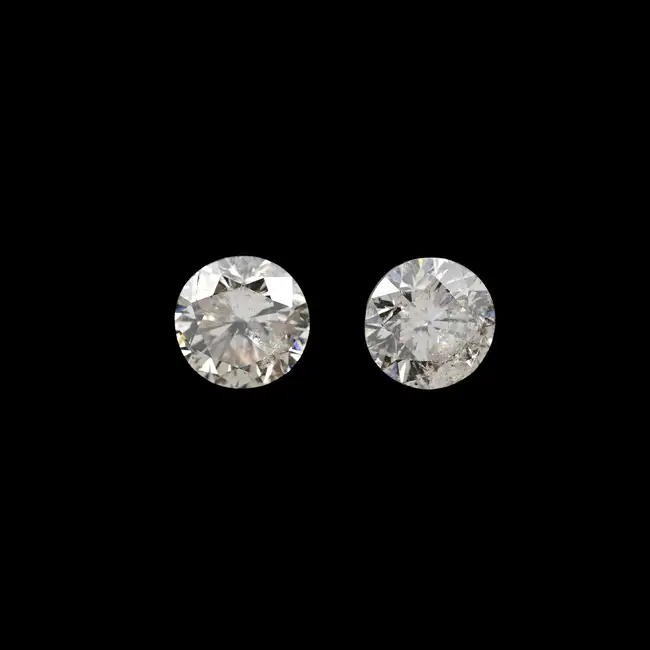Two brilliant-cut diamonds, 1.12ct
