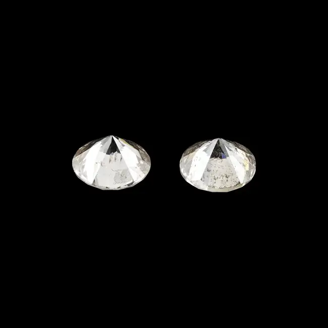 Two brilliant-cut diamonds, 1.12ct
