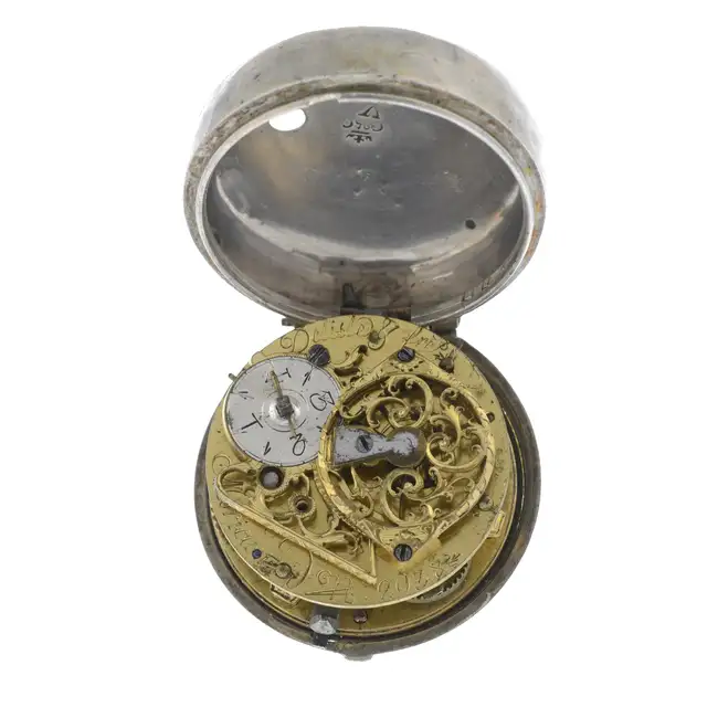Pair case pocket watch Delisle & Freres Moricand