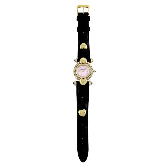 Diamond and sapphire watch, by Moussaieff