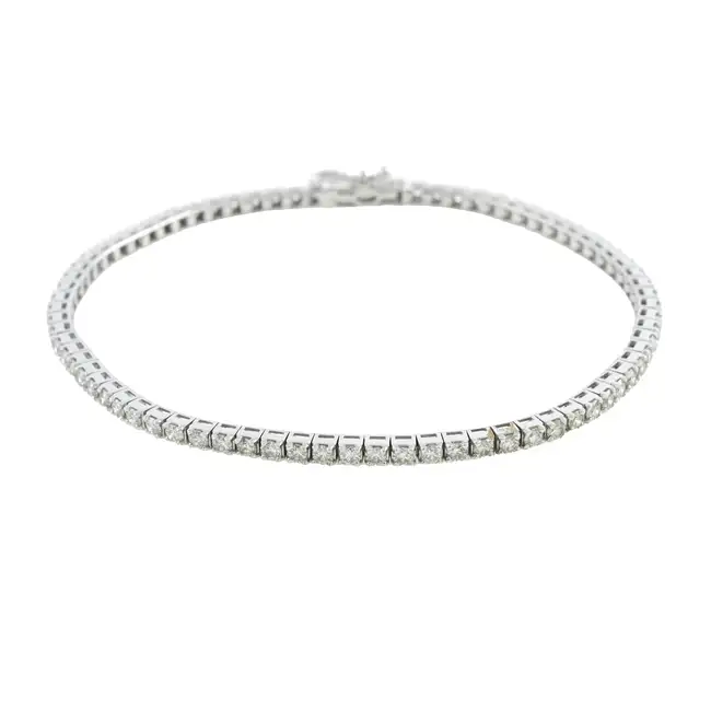 Diamond line bracelet