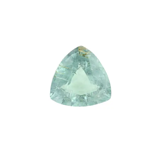 Triangular-shape emerald, 3.22ct. With report