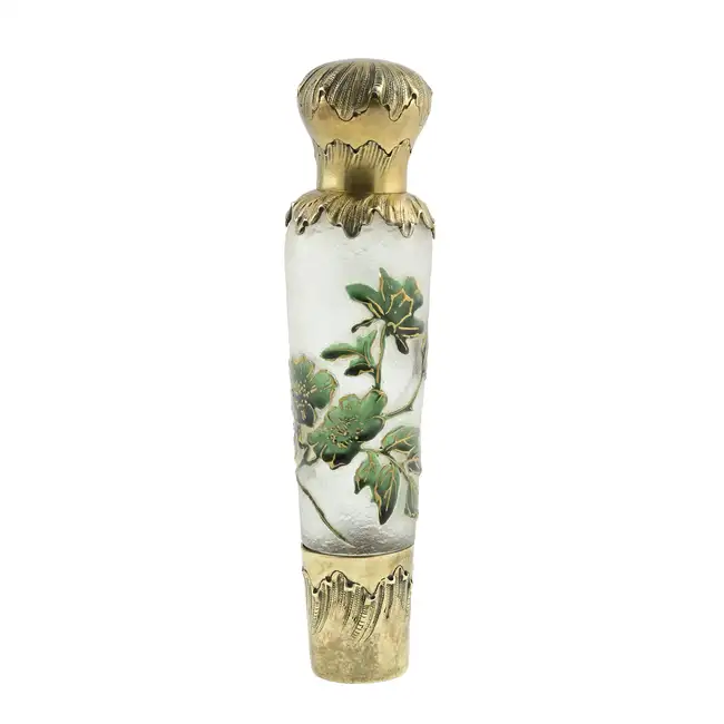 Silver gilt and cameo Absinthe bottle