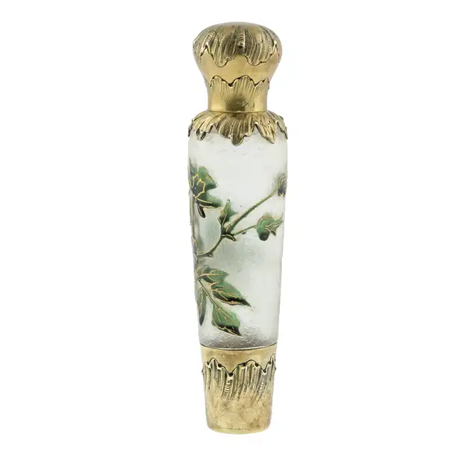 Silver gilt and cameo Absinthe bottle