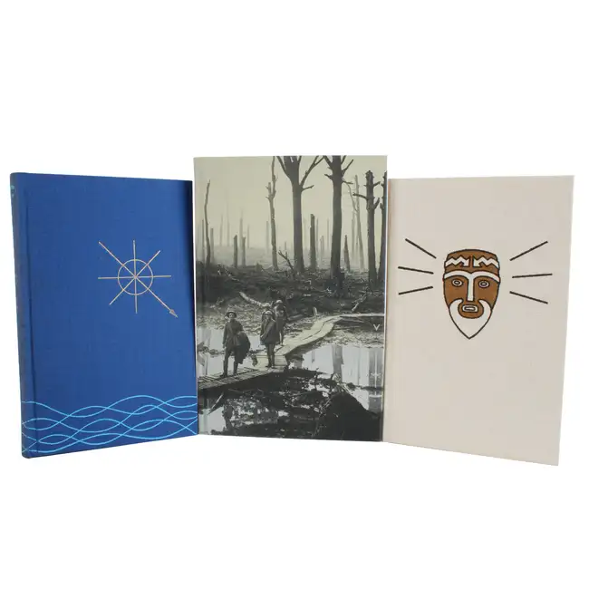 Twelve Folio Society books