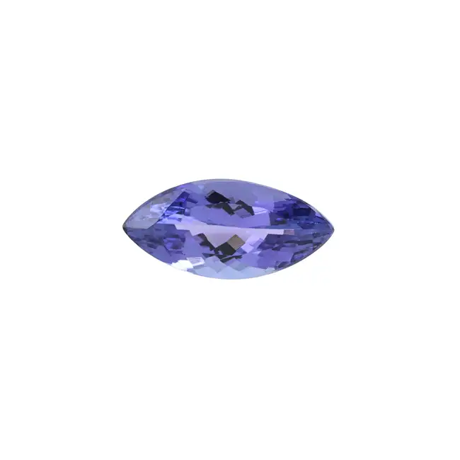 Marquise-shape tanzanite, 4.43ct. GIA report