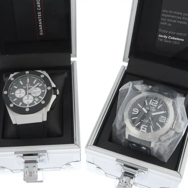 Four TW Steel watches