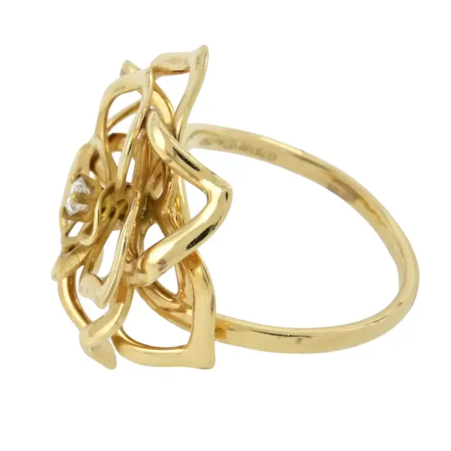 Diamond 'Rose' ring, by Piaget