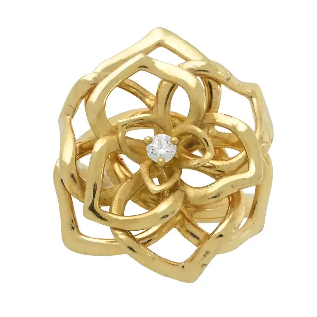 Diamond 'Rose' ring, by Piaget
