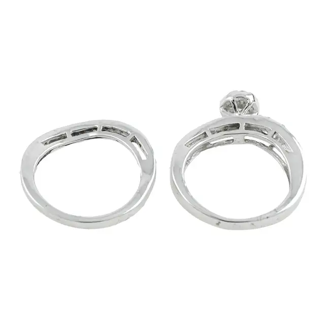 Two diamond rings