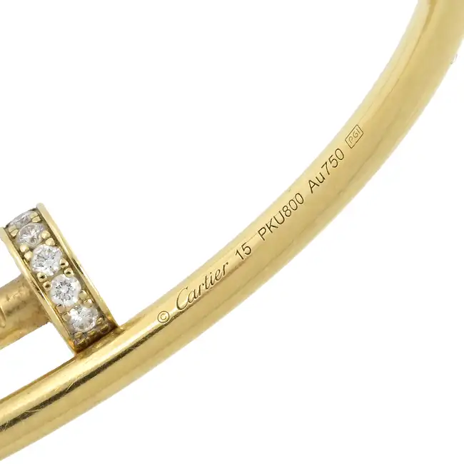 Diamond 'Juste un Clou' bangle, by Cartier