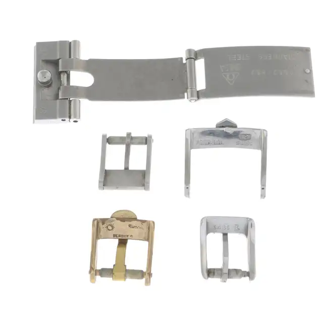 Five watch buckles