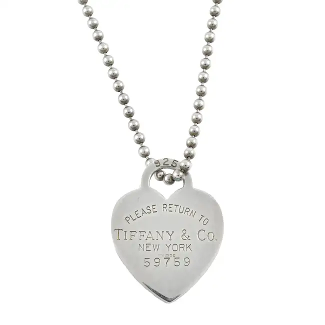 Silver Return to Tiffany necklace, Tiffany & Co.