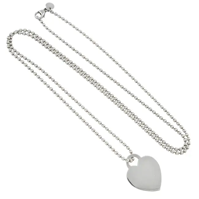 Silver Return to Tiffany necklace, Tiffany & Co.