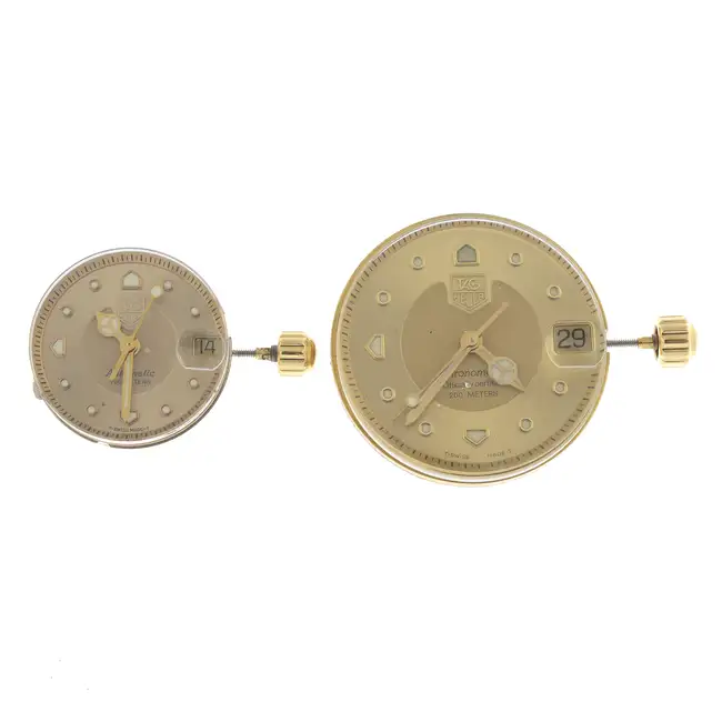TAG Heuer - two watch movements