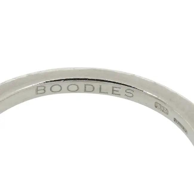 Platinum diamond cluster ring, by Boodles 