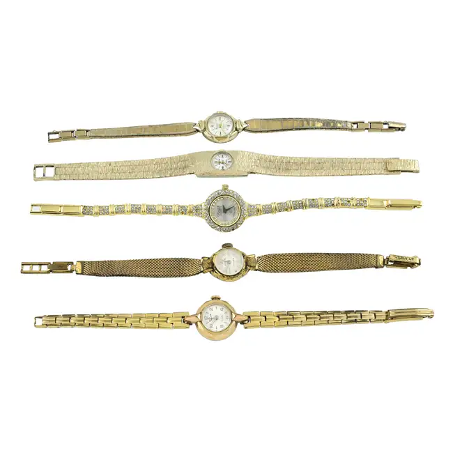 Five watches