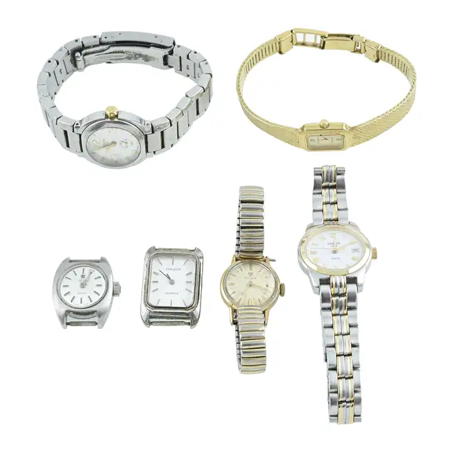 Six Tissot watches