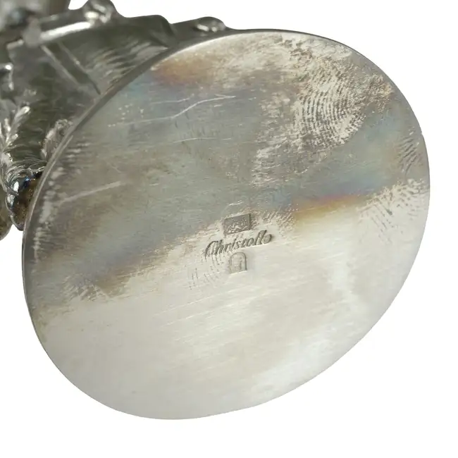 Selection of silver plated items & ornaments